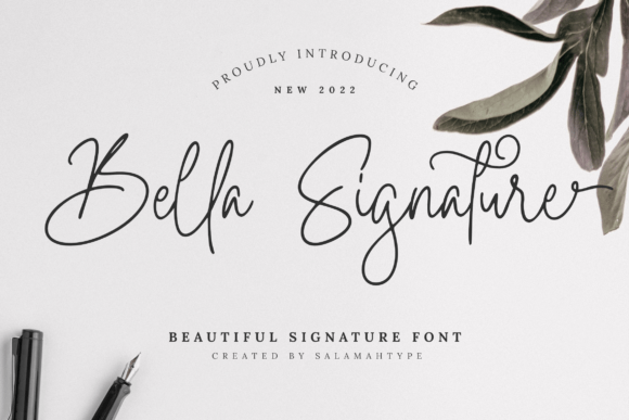 Bella Signature: A Versatile Script Font for Modern Web Design