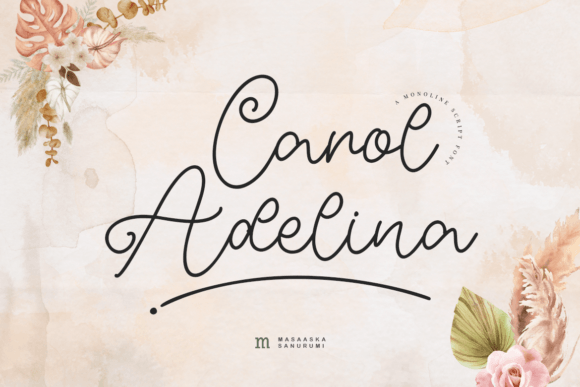 Carol Adelina: A Modern Script Font for Scroll-Stopping Digital Campaigns