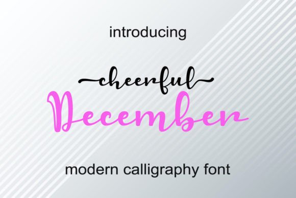 Cheerful December: The Script Font That Elevates Campaign Visuals