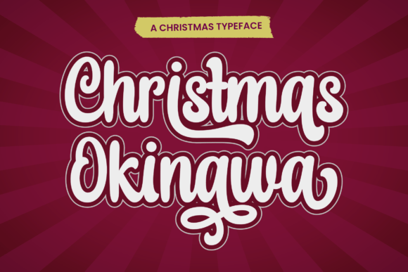 Christmas Okinawa: A Handwritten Font That Elevates Your Small Business Brand