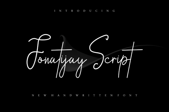 Fonatijay: A Cursive Font That Elevates Campaign Visuals with Authentic Handwritten Charm
