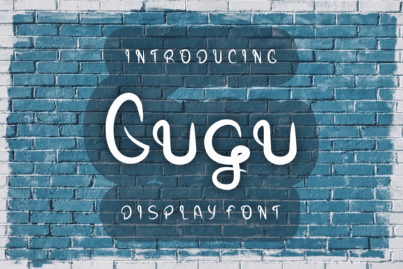 Gugu: A Quirky Handwritten Font for Business Branding