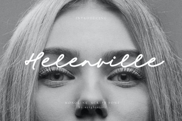 Helenville: Elevating Campaign Typography with Elegance and Clarity