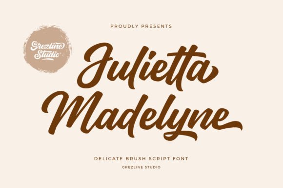 Julietta Madelyne: A Delicate Script Font for Handmade Labels, Invitations, and Creative Packaging
