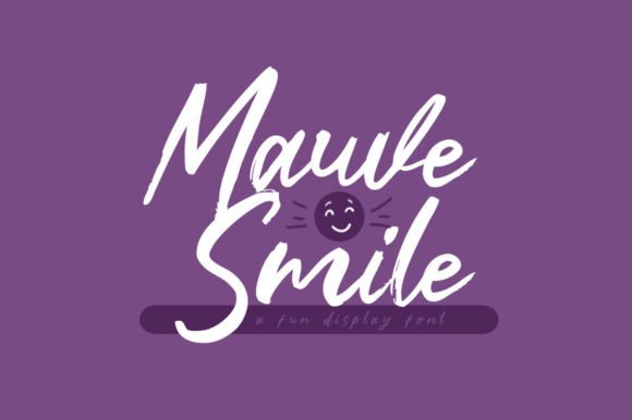 Mauve Smile: A Playful Script Font for Scroll-Stopping Marketing Designs