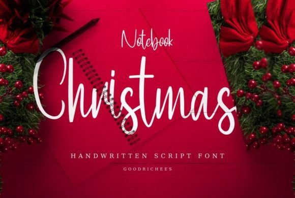 Notebook Christmas: A Web Designer’s Review of This Festive Handwritten Font