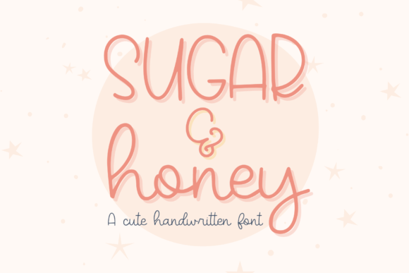 Sugar and Honey: A Sweet Handwritten Font for Crafters and Makers