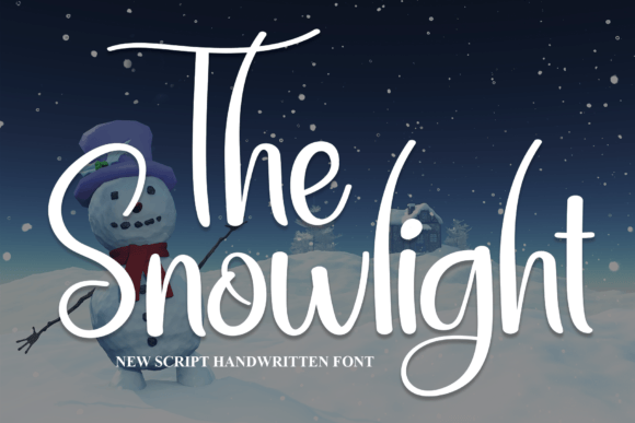 The Snowlight: A Handwritten Font for Thoughtful Editorial Design