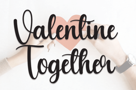 Valentine Together: A Charming Script Font for Modern Web Design