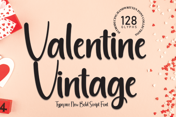 Valentine Vintage: A Script Font That Elevates Editorial Design